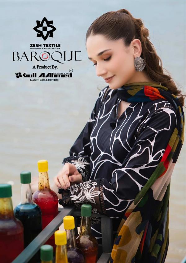 Zesh Baroque Vol-01 – Karachi Dress Material